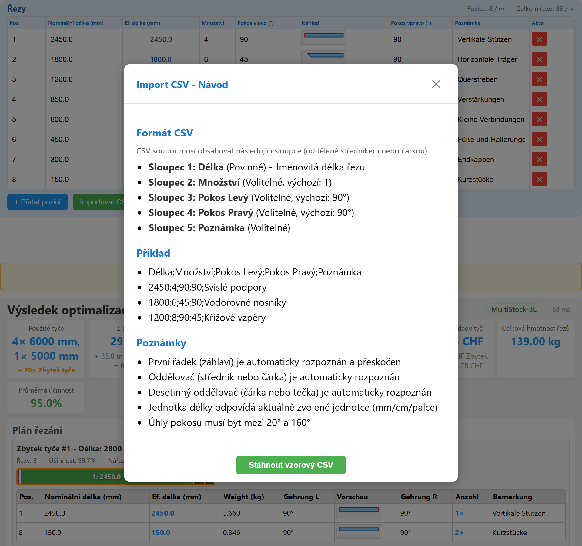 Import CSV